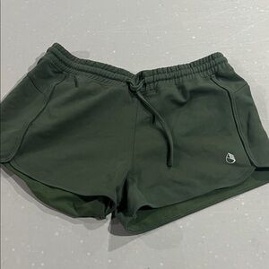 Forest Green Women's Athletic Shorts